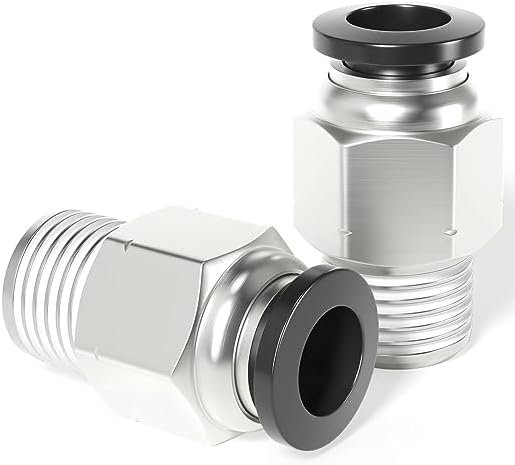 Air Connector Straight 8X3/8